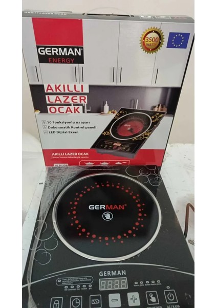 Ailipu German Energy Dijital Ailipu Lazer Ocak 3500W