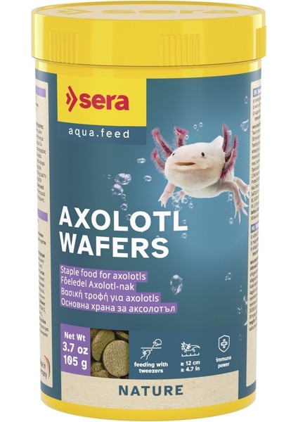 Axolotl Wafers 250ML 105GR.