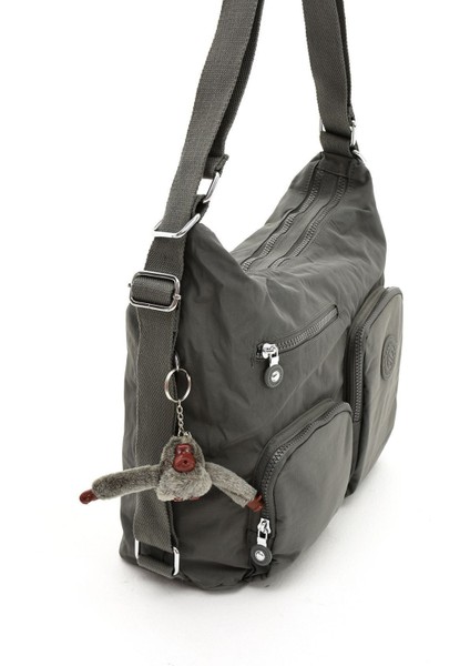 Kadın Büyük Boy Bölmeli Suya Dayanıklı Paraşüt Kumaş Çapraz Askılı Omuz ve Sırt Çantası modelleri