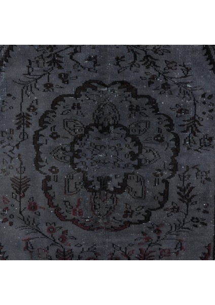162 x 264 cm El Dokuması Halı, Gri Modern Halı, El Yapımı Yünlü Halı fırsatları