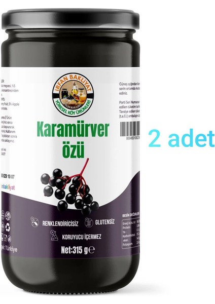 Karamüver Özü 2*650GR Net 1300 gr