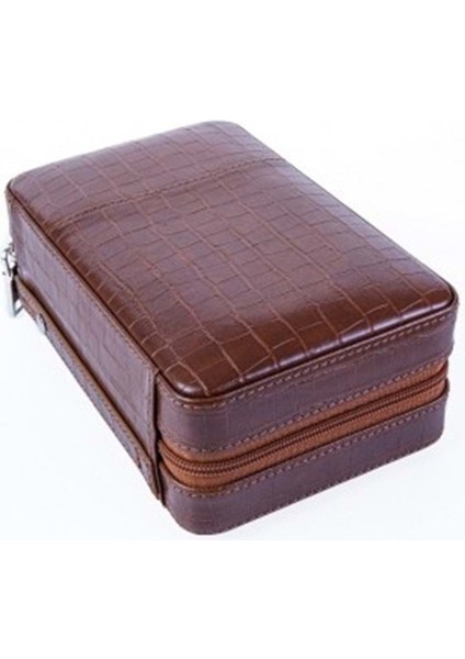Timsah Desenli Taba Seyahat Humidoru - PSH079 fiyatları