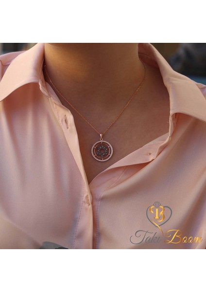 Davut Yıldızı Kolye - Yahudiler Için Kalkan Kolye - Megan'ın Yıldız Kolyesi - Miks Taş