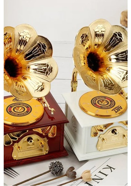 Gramafon Müzik Kutusu 18 cm Büyük Boy Gramafon Müzik Kutusu fiyatları