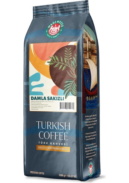 Damla Sakızlı Türk Kahvesi 1 Kg