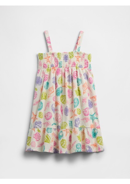 Kız Bebek Çok Renkli V-Sl Smocked D