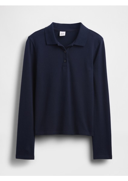 Kız Çocuk Lacivert Uniform Polo T-Shirt fırsatları