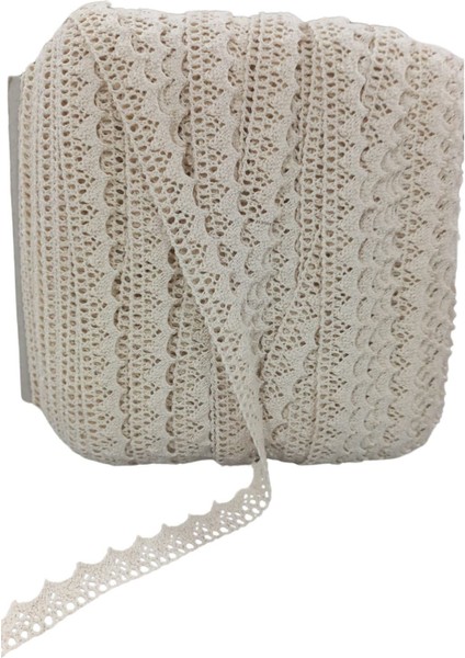 Kopanaki Dantel En 1,5 cm Krem 5 Metre