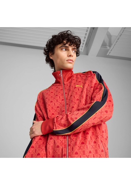 Erkek Puma T7 Track Jacket Kırmızı Erkek Ceket fiyatları