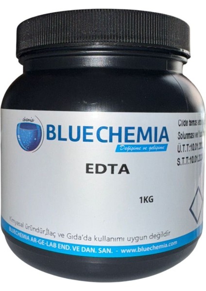 Edta 1 kg (Etilendiamintetraasetik Asit)
