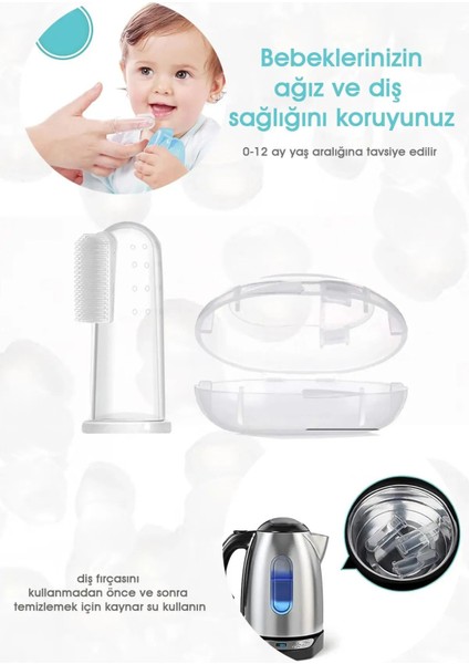 Elite Bebek Diş Kaşıyıcı Silikon Diş Kaşıma Parmağı Erkek Kız Çocuk Ürünleri 1 Adet fiyatları