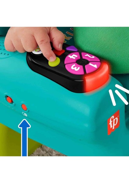Elite Sesli ve Işıklı Fisher-Price Eğlen ve Öğren Yaşa Göre Gelişim Ilk Koltuğum JGK94 1 Adet fırsatları