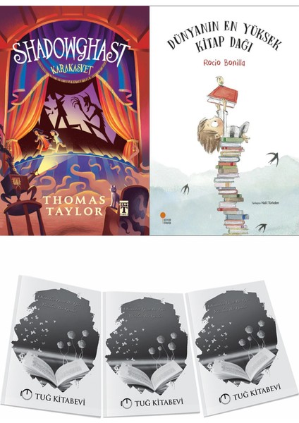 Shadowghast Karakasvet ve Dünyanın En Yüksek Kitap Dağı + Hediyeli