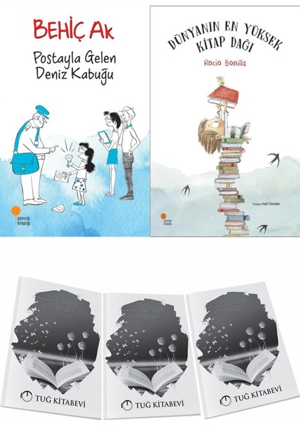 Postayla Gelen Deniz Kabuğu ve Dünyanın En Yüksek Kitap Dağı + Hediyeli