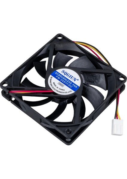 IC-216A 80X80X15MM 24 Volt 3 Pin Fırçasız Dc Fan (4887)