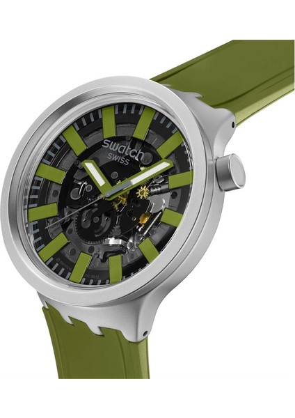 SB07S118 Swatch Thru The Underbrush Erkek Kol Saati SB07S118 fırsatları