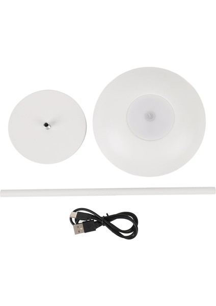 Kablosuz Metal Masa Lambası Dokunmatik Sensör Parlaklık Ayarı 3000K Yumuşak Isınma Işığı LED Masa Lambası Pil ile Çalışan Masa Lambası (Yurt Dışından)