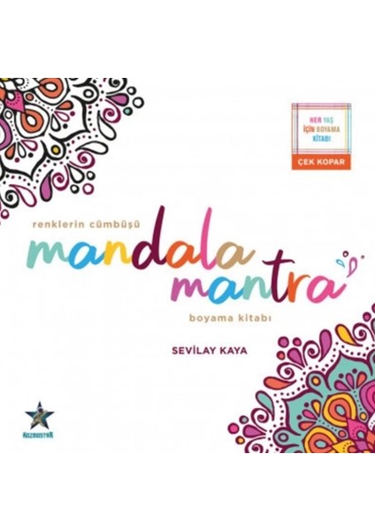 Renklerin Cümbüşü Mandala Mantra Boyama Kitabı