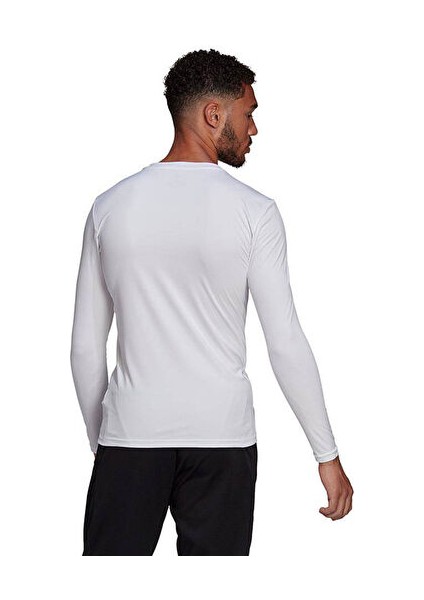 Team Base Tee Erkek Futbol Uzın Kollu Antrenman Tişörtü GN5676 Beyaz fırsatları