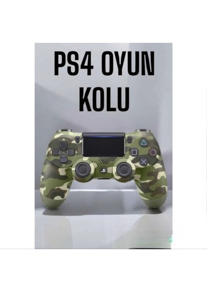 Ps4 Oyun Kolu Kamuflaj Desenli Joystick