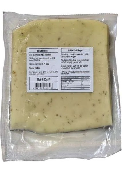 Kekikli Eski Kaşar 500 gr modelleri