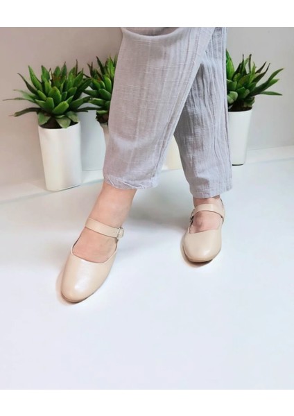 Günlük Tokalı Ayarlanabilir Hakiki Deri Mary Jane Ayakkabı fiyatları