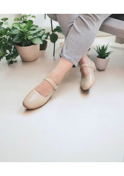 Günlük Tokalı Ayarlanabilir Hakiki Deri Mary Jane Ayakkabı modelleri