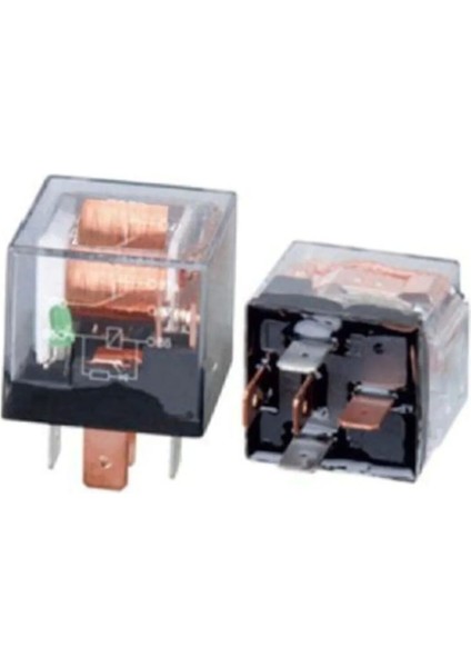 Şeffaf 5 Uçlu Mini Röle 12 V 25 Adet