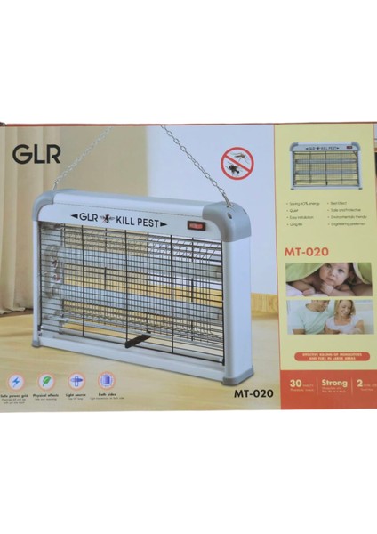 20W Elektrikli Masaüstü ve Asılabilir Güçlü LED Işıklı Sinek Öldürücü Makine