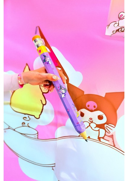 Sanrio Karakterleri Lisanslı Parti Temalı Mega Kalem