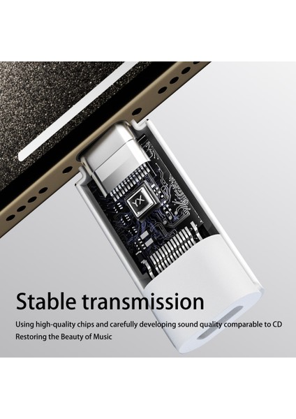 Usb-C - 8pin (Lightning) Kulaklık Adaptörü | Hi-Fi Ses Kalitesi | Mikrofon ve Kumanda Destekli fırsatları