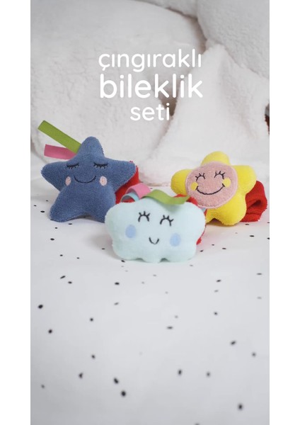Elite Organik Pamuklu Çıngıraklı Bileklik Seti 1 Adet fiyatları