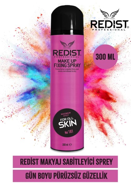 Makyaj Sabitleme Spreyi 300 ml | Gün Boyu Kalıcı Canlı ve Parlak Makyaj