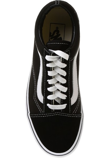 Ua Old Skool Platform Siyah Beyaz Kadın Sneaker