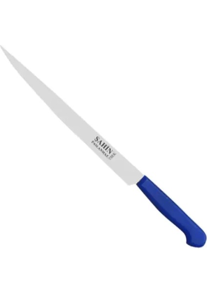 Şahin Bursa Paslanmaz Lakerda Bıçağı 25 Cm, Plastik Sap