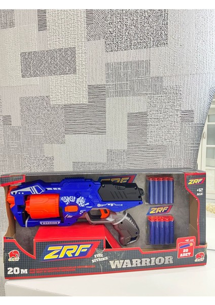 Elite Zrf Yumuşak Sünger Mermi Atan Nerf Nişancı Nörf 2 Silah Tabanca 1 Adet