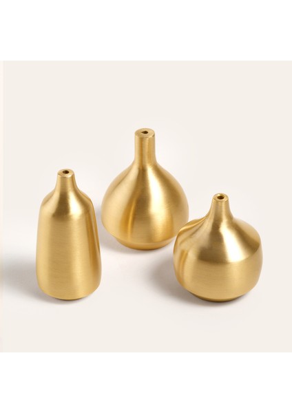 Lotus Pirinç Tütsü Tutucu 3X3X6 cm Mat Altın indirimleri