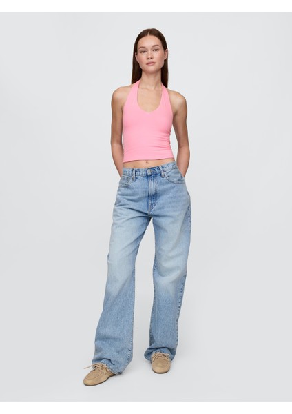 Kadın Pembe Halter Yaka Atlet fırsatları