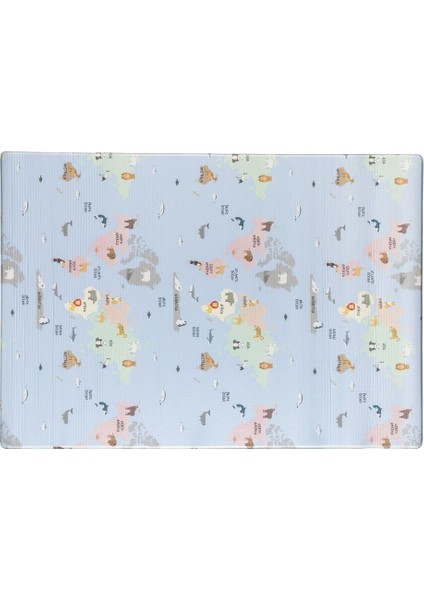 Elite World Map Premium Oyun Matı / Halısı 130CM*185CM*10MM MAT015 1 Adet