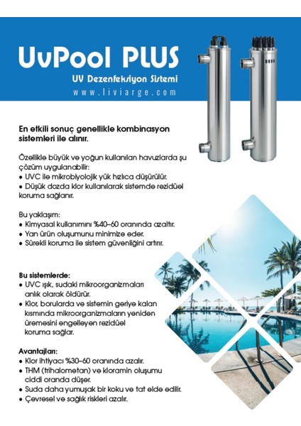 Havuz UV C modelleri