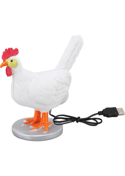 Tavuk Lambası Komik Tavuk Yumurtlama Yumurtası Işığı Gerçekçi Reçine LED Tavuk Yumurtası Lambası Sevimli Çocuklar Gece Lambası Yatak Odası Oturma Odası Için (Yurt Dışından)