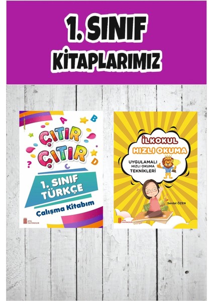 1. Sınıf Hızlı Okuma ile Çıtır Çıtır Türkçe Çalışma Kitabım