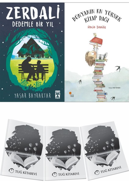 Zerdali Dedemle Bir Yıl ve Dünyanın En Yüksek Kitap Dağı + Hediyeli