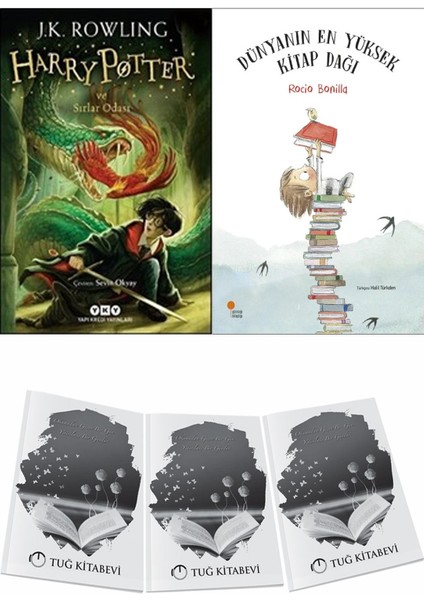 Harry Potter ve Sırlar Odası ve Dünyanın En Yüksek Kitap Dağı + Hediyeli