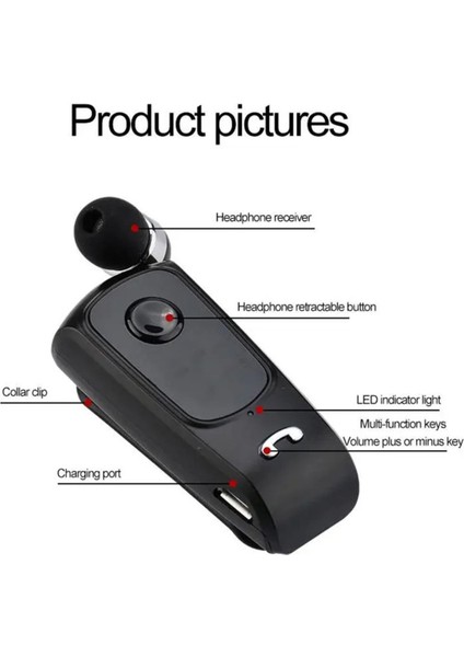 PG‑920 Makaralı Bluetooth Kulaklık | Otomatik Makaralı Tasarım | Hafif & Ergonomik | Bluetooth 5. 1 | Uzun Pil Ömrü