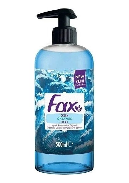 Sıvı Sabun 500 ml Pompalı 3 Lü Karma Paket