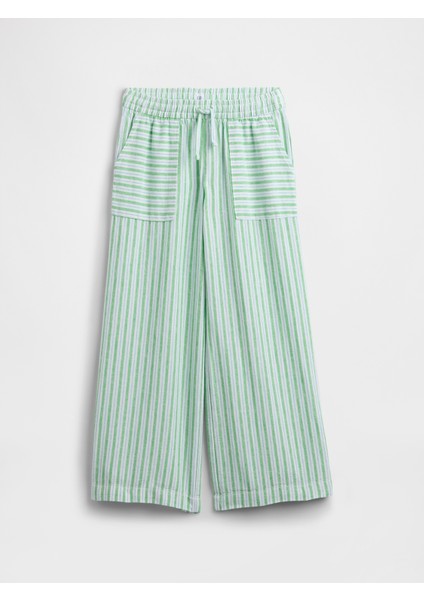 Kız Çocuk Açık Yeşil Pull On Pantolon