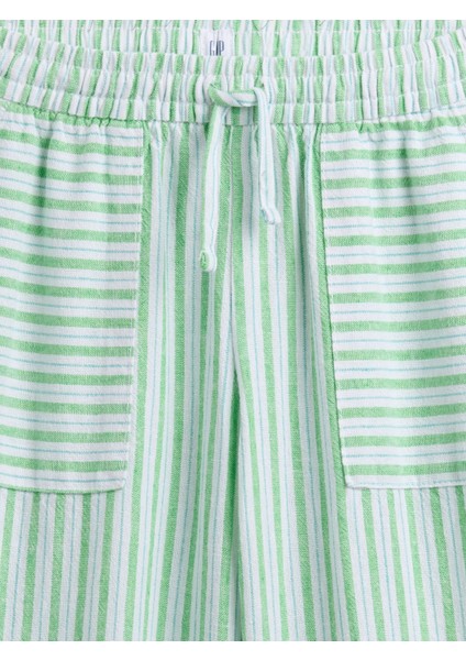 Kız Çocuk Açık Yeşil Pull On Pantolon