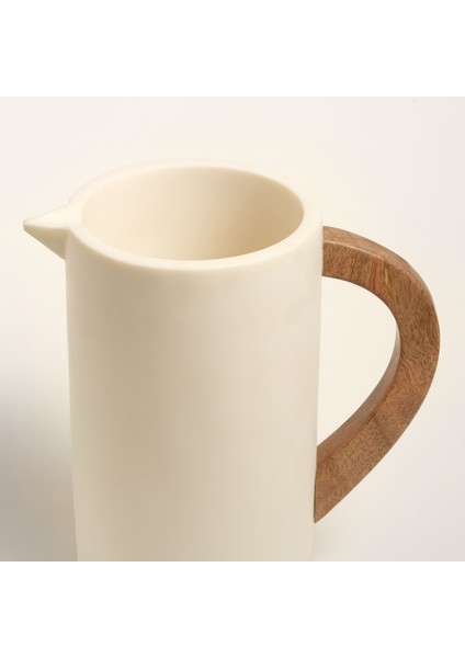 Nohar Reçine - Mango Ağacı Sürahi 22X13X24 cm Natural - Grı modelleri