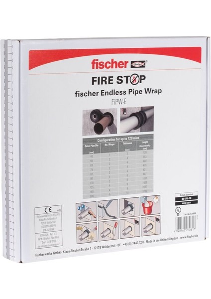 Şişen Boru Sargısı Fipw E / 2 mm (1 Rulo 25 Metre)